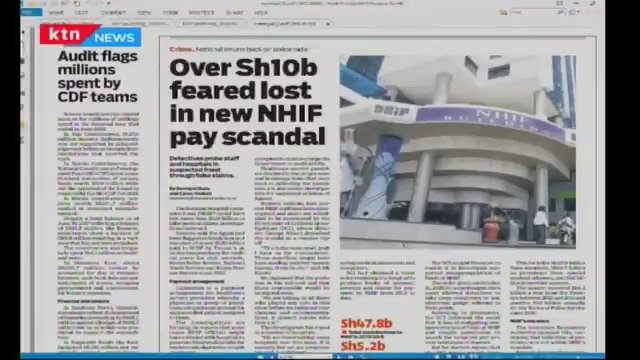 NHIF Corruption Scandal